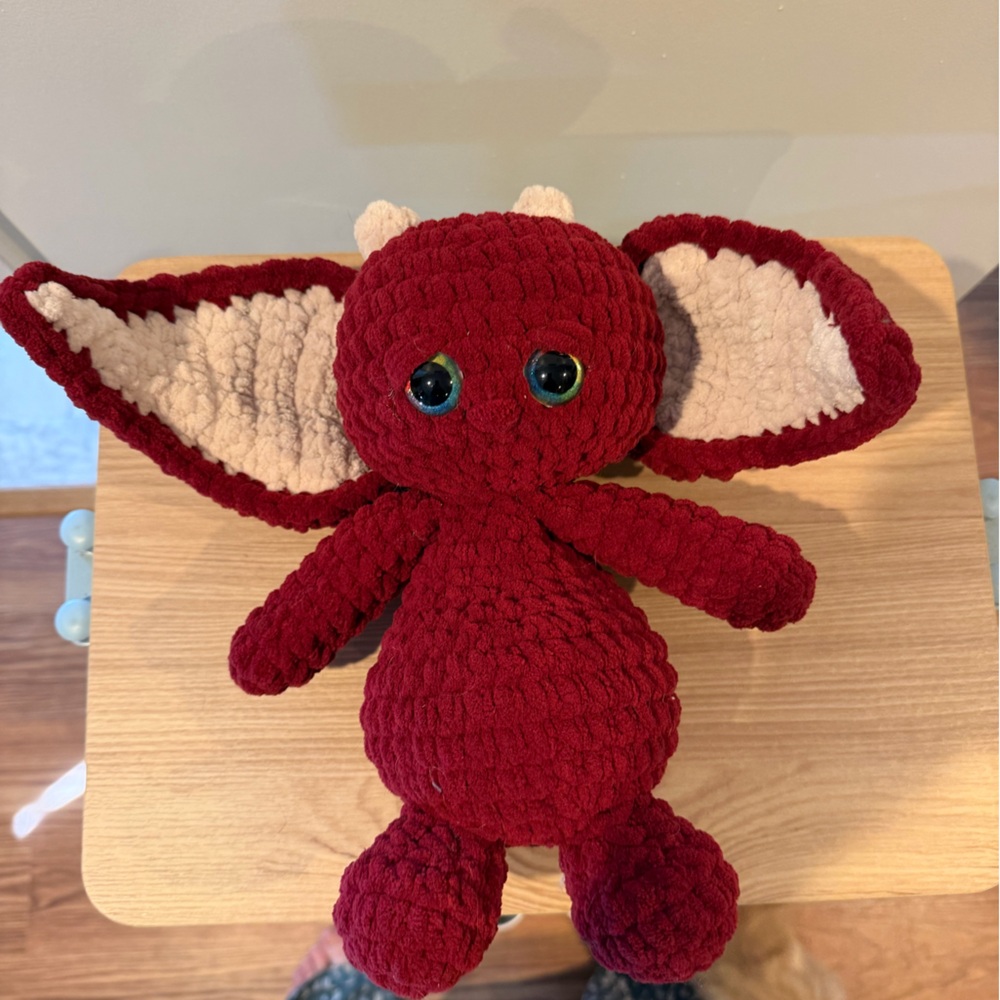 Plush crocheted Goblin